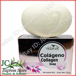 COLLAGEN SOAP BAR VIDANAT 125 GR JABON DE COLAGENO VIDANAT STRETCH MARKS LINES - Picture 1 of 2