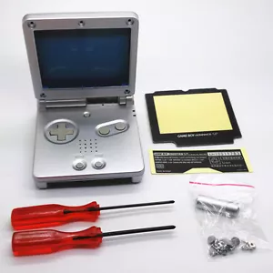 New Shell Housing Replacement Nintendo Gameboy Advance SP GBA SP Console Silver - Picture 1 of 5