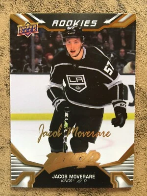 JACOB MOVERARE RC 2022-23 UD MVP Hky GOLD Script Parallel #224 Kings Retail Only - Image 1 of 2