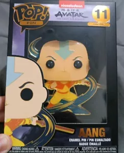 Funko Pop! Pin Nickelodeon Avatar Last Airbender AANG 11 Enamel Pin NEW - Picture 1 of 2