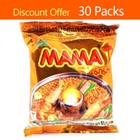 MAMA SHRIMP CREAMY TOM YUM INSTANT NOODLES 55G (Box of 30 PACKS)
