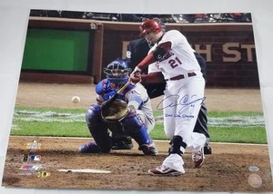 ALLEN CRAIG SIGNED ST LOUIS CARDINALS 16x20 WORLD SERIES PHOTO AUTOGRAPH J4 - Picture 1 of 2