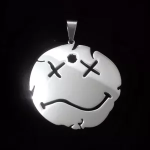 Colgante ICP KillJoy Club de acero inoxidable pulido con cadena de bolas de acero de 30 pulgadas - Imagen 1 de 1