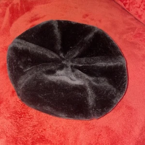 Vintage Brown Mod Cloche Hat Winter Warm Woman’s - Picture 1 of 8