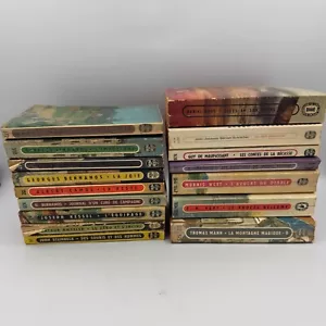 Le Livre de Poche LOT x 16 Vintage French Paperbacks. List in Description GC - Imagen 1 de 20