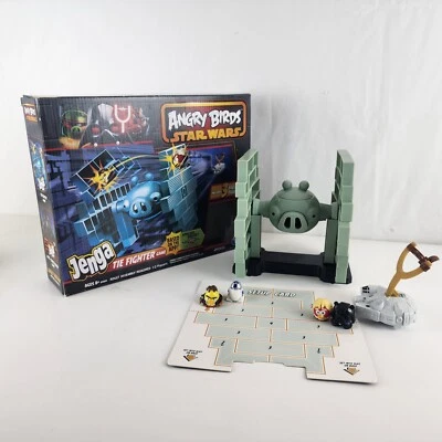 Angry Birds Star Wars Jenga Tie Fighter HASBRO ROVIO Millennium Falcon Bounce - Image 1 of 4