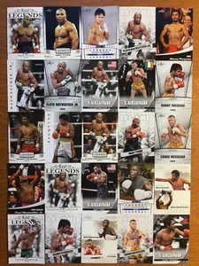 Pacquiao * Tyson * MayWeather Jr * McGregor 2017-2024 Lot (25) Boxkarten - Bild 1 von 7