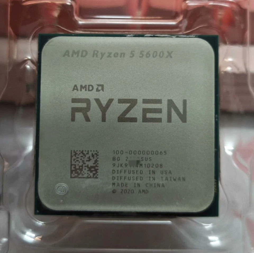 For R5 5600X 3.7GHz 6-Core 12T PROCESSOR Socket AM4 IN CPU - Image 1 of 1