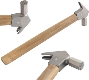 12 Unzen Profi Hufeisen Hufschmied Achteck Nagel Treibhammer VT-165 - Bild 1 von 3