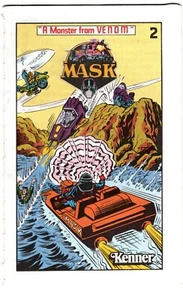 Vintage 1985 Kenner Mask M.A.S.K. "A Monster from VENOM" Mini Comic Book #2 - Picture 1 of 2