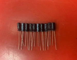 10x RE16V470M ELGEN ELECTRONICS CAPACITOR 47UF 16V RADIAL RE47UF16V - Picture 1 of 4