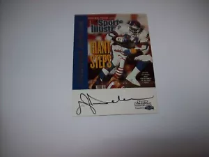 1999 Fleer Sports Illustrated Auto Collection Otis Anderson SP Free Ship Tracked - Picture 1 of 4