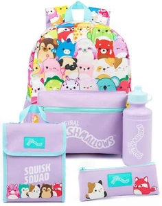 Mochila Squishmallows Juego de 4 Piezas Impreso Juego de Mochila de 4 Piezas (Niños Unisex) - Imagen 1 de 7