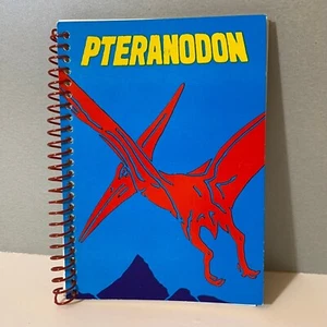 Vintage Sanrio 1987 Pteranodon Dinosaurier Notizbuch - Bild 1 von 5