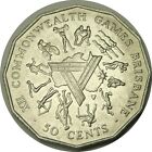 elf Australia 50 Cents 1982 Commonwealth Games