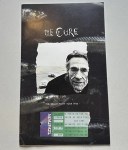 The Cure Beach Party Tour 1986 Tour Programa de Gira Libro de Conciertos y Boleto NYC 86 - Imagen 1 de 7