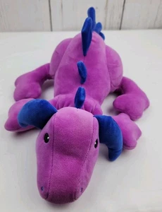 Manhattan Toy Company Hester Dragon Purple Stuffed Plush Soft 14-15" HTF Retired - Picture 1 of 5