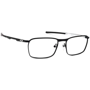 Oakley Eyeglasses OX3186-0554 Conductor Black/White Square Metal Frame 54-17 137 - Picture 1 of 7