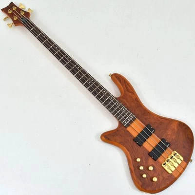 Schecter Stiletto Studio-4 Left-Handed Electric Bass Honey Satin - Image 1 of 4