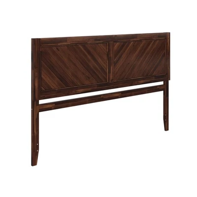 Canyon King Solid Wood Rustic Farmhouse Headboard, Barnwood - Image 1 of 4