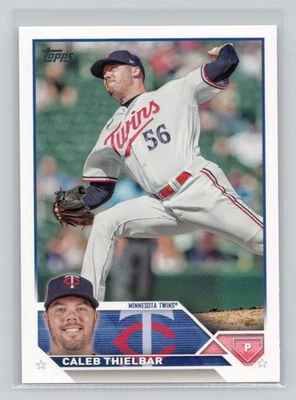 Caleb Thielbar 2023 Topps Update Series Baseball #US258 Minnesota Twins - Image 1 of 2