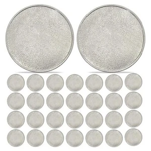 30 piezas espacios en blanco 40 mm para manualidades hágalo usted mismo grabado joyas6915 - Imagen 1 de 5