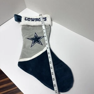 Medias de Navidad Dallas Cowboys vacaciones 17" diseño elegante - Imagen 1 de 8