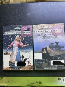 Elizabeth Massie Daughters Of Liberty Book Lot Barbara’s Escape Patsy’s Discov - Foto 1 di 2