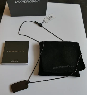 Halskette Herren Emporio Armani EGS2847060 Edelstahl / NEU - Bild 1 von 4