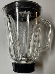 Blender Glass Pitcher Assembly 40 oz/5 Cup Hamilton Beach W/Lid, Blade, Gasket - Picture 1 of 7