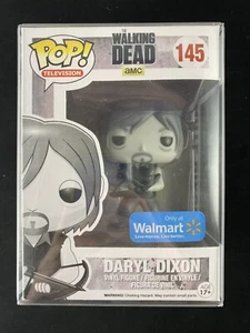 Funko Pop The Walking Dead #145 Daryl Dixon (Black & White) Walmart Exclusive - Picture 1 of 2