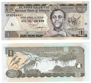 2008 Ethiopia 1 Birr Banknote UNC P46e - Picture 1 of 1