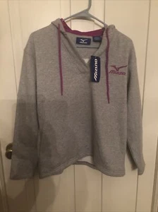 Mizuno Gray/Purple Hoodie Womens XS NWT - Picture 1 of 3