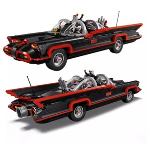 MOC Batman: The Classic Serie TV Batmobile Blocchi di Costruzione DC 1822PCS - Foto 1 di 8