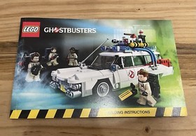 LEGO GHOSTBUSTERS Set 21108 Instruction Manual  - MANUAL ONLY NO BRICKS