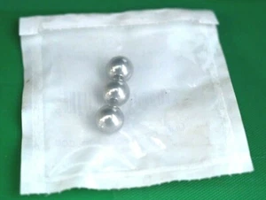3) 1/2” .500" Replacement BC Precision Carbon Steel Balls for BRIO Labyrinth USA - Picture 1 of 4