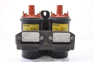 Porsche 964 & 993 (1989-1998) OEM Bosch Dual Ignition Coils & Bracket - Picture 1 of 4