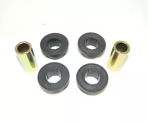 NMW Ladder Bar Bushings Black Polyurethane With Steel Sleeve Set of 4 NEW - Foto 1 di 2