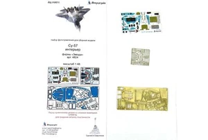 1/48 SU-57 'Interior' (Zvezda) Photo-etched detailing kit - Picture 1 of 10