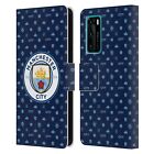 Manchester City Man City Fc Patterns Leather Book Wallet Case For Huawei Phones