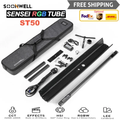SOONWELL ST50 SENSEI RGB LED Tube Light Photographic Video Film Lighting Stick - Image 1 of 4