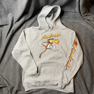 Cheetos Flaming Hot Chester Hoodie Gray Men’s Size Large NEW - Picture 1 of 10