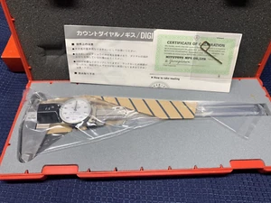 Machinist Tool: Mitutoyo 8" Dial Calipers 505-75 (NOS) - Picture 1 of 7
