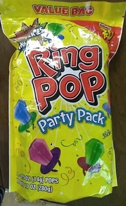 Ring Pop Candy Lollipops - Individually Wrapped Bulk Variety Party Pack 20 count - Picture 1 of 5