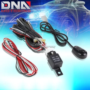PARA COCHE / AUTO / CAMIÓN UNIVERSAL LUZ ANTINIEBLA LÁMPARA ARNÉS DE CABLEADO 12V RELAY KIT + INTERRUPTOR - Imagen 1 de 5