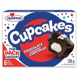 3 Boxes Hostess Cupcakes Chocolate Cakes, 6 Per Box -206g- Canada- FRESH - Picture 1 of 1