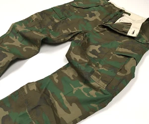 Polo Ralph Lauren Military Army Forest Camo Paratrooper Hunting Slim Cargo Pants - Picture 1 of 13