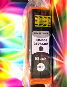 🖤 BLACK KC-PGI 250XLBK 250 XL BK Cartridge INK NEW SEALED - Picture 1 of 5