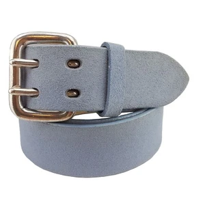 Soft Plain Suede Leather Belt - Picture 1 of 3
