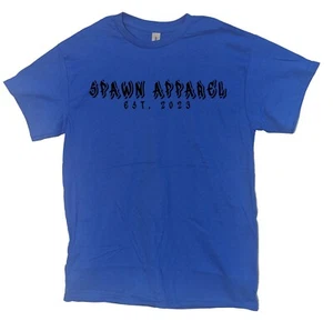 Spawn Apparel Graffiti letters Blue stylish T-shirt. XLarge - Picture 1 of 1